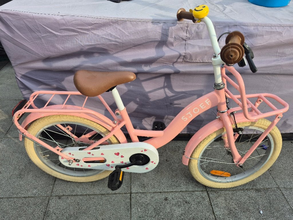 Kinderfiets 18inch, Ophalen, Terugtraprem, Sjoef, 16 tot 20 inch