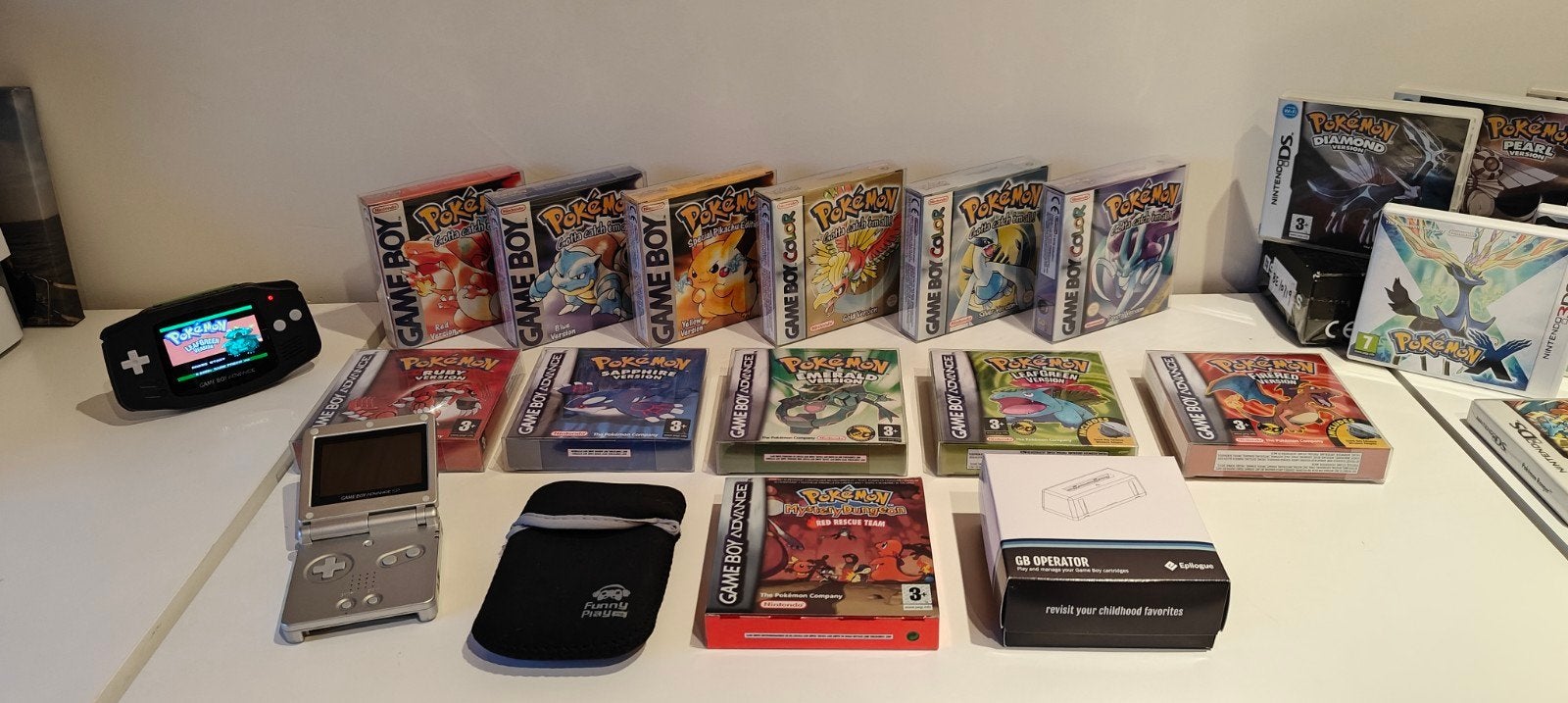 Collectie Pokémon games gameboy tot 3DS, Consoles de jeu & Jeux vidéo, Jeux | Nintendo Game Boy, Enlèvement, Reconditionné