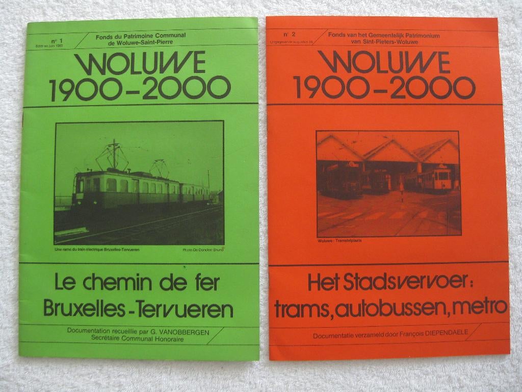 STIB MIVB – Woluwé-Saint-Pierre St-Pieters-Woluwe - 1980, Collections, Trains & Trams, Tram, Enlèvement ou Envoi