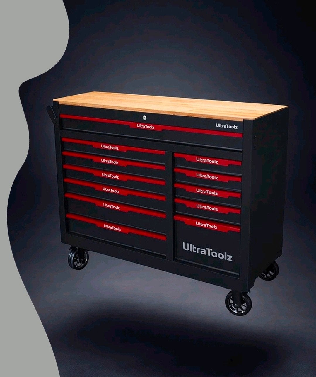 NIEUW GEREEDSCHAPWAGEN ULTRATOOLZ, Doe-het-zelf en Bouw, Ophalen, Gevuld