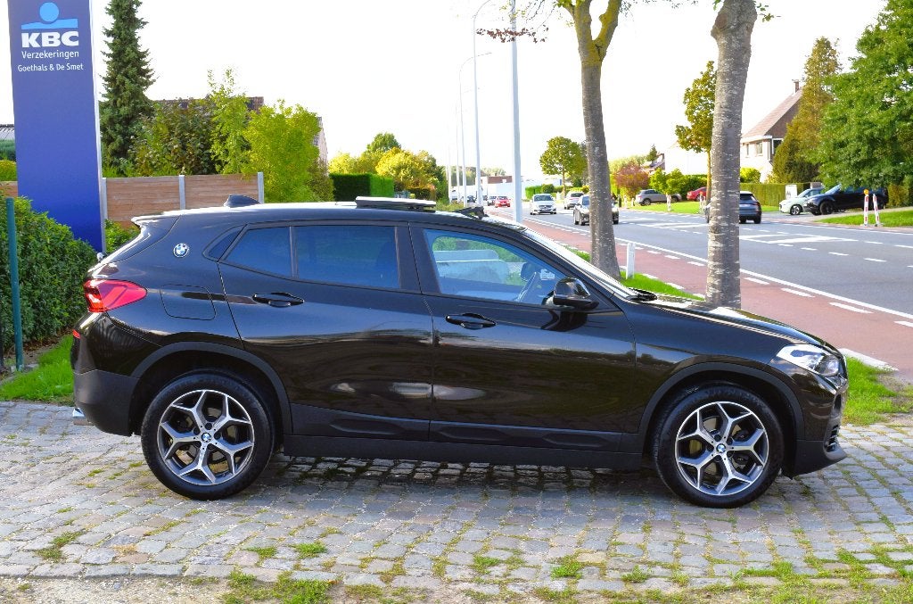 BMW X2 2.0dA/sDrive18/GPS/PANO/LED/GARANTIE, Auto's, Dealer onderhouden, 4 cilinders, Bruin, Bedrijf