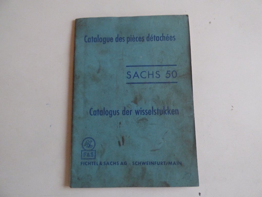 LISTE DES PIÈCES DE LA SACHS 50, Enlèvement ou Envoi, Utilisé