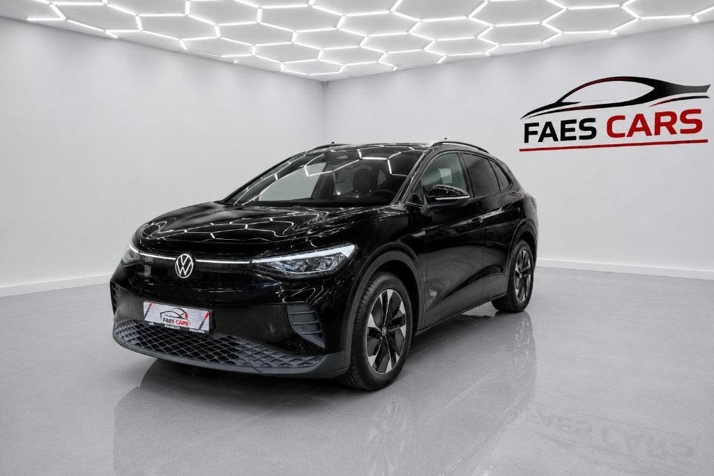 Volkswagen ID4 BEV 82KWH pro business 128kw, Auto's, Volkswagen, Euro 6, 128 kW, Leder en Stof, Zwart