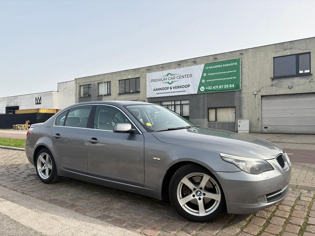 BMW 520D | 206 Dkm |Diesel | 2008 |Automaat|Export Of handel, Auto's, Automaat, Achterwielaandrijving, 1995 cc, Zwart