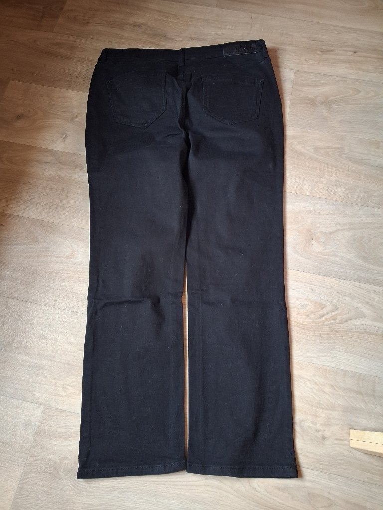 zwarte jeans broek, maat 48,, Verzenden, Nieuw