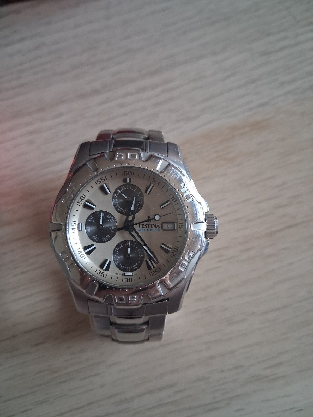 heren uurwerk festina, Handtassen en Accessoires, Ophalen of Verzenden