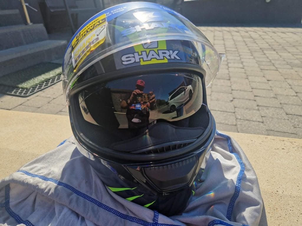 Neuf Casque Moto Shark D-skwal Mercurium taille M, M, Enlèvement, Neuf, sans ticket, Casque intégral