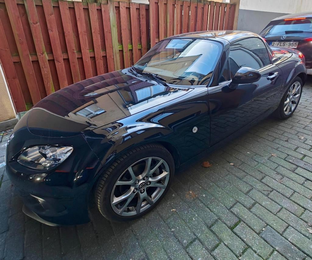 Mazda MX5 cabrio, zwart, 1798 cc, december 2013, Auto's, Particulier, Te koop