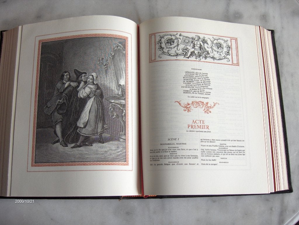 Oeuvres complètes de Molière (luxe uitgave), Boeken, Ophalen, Zo goed als nieuw