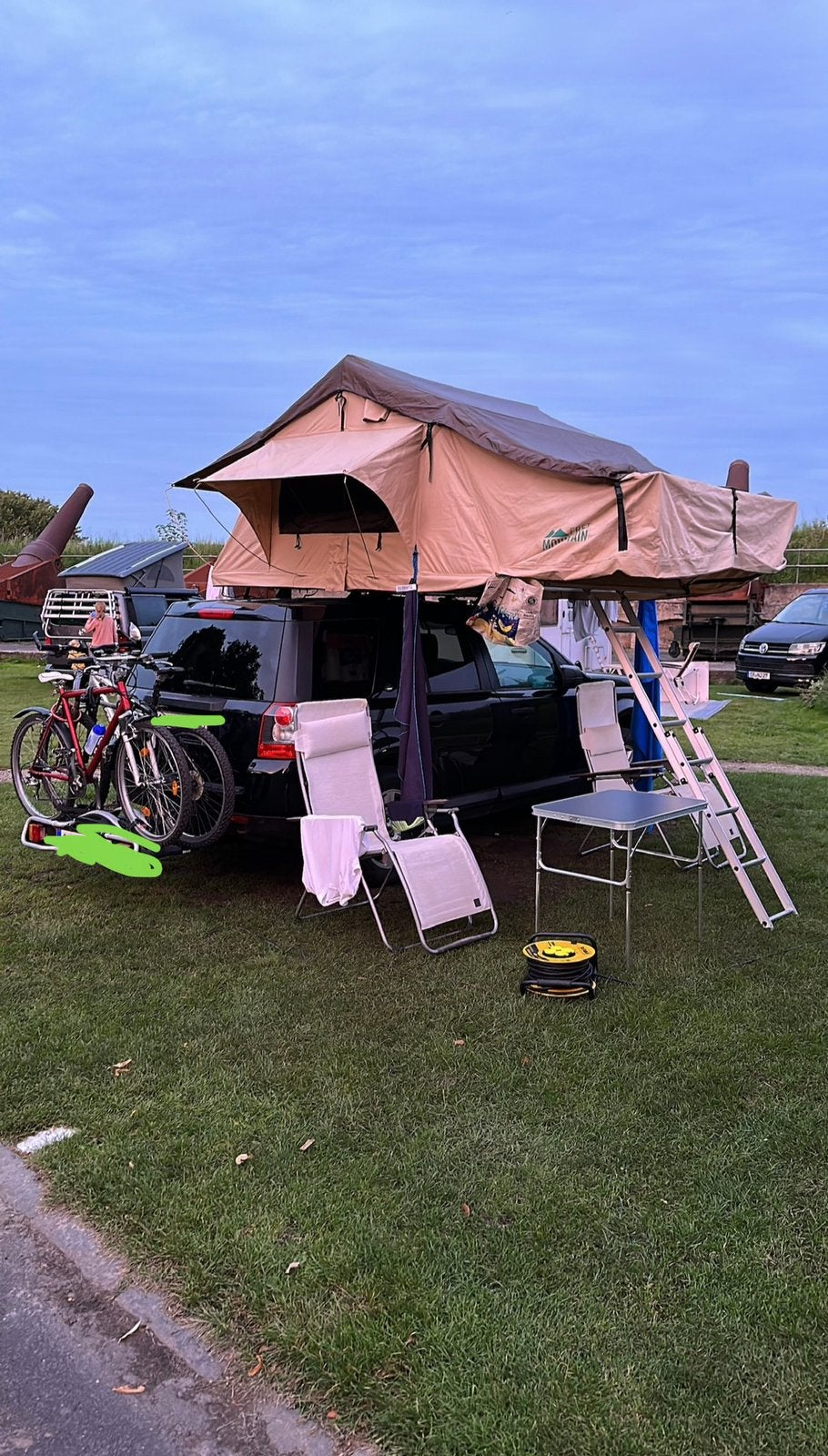 Daktent (heel ruim), Caravans en Kamperen, Ophalen