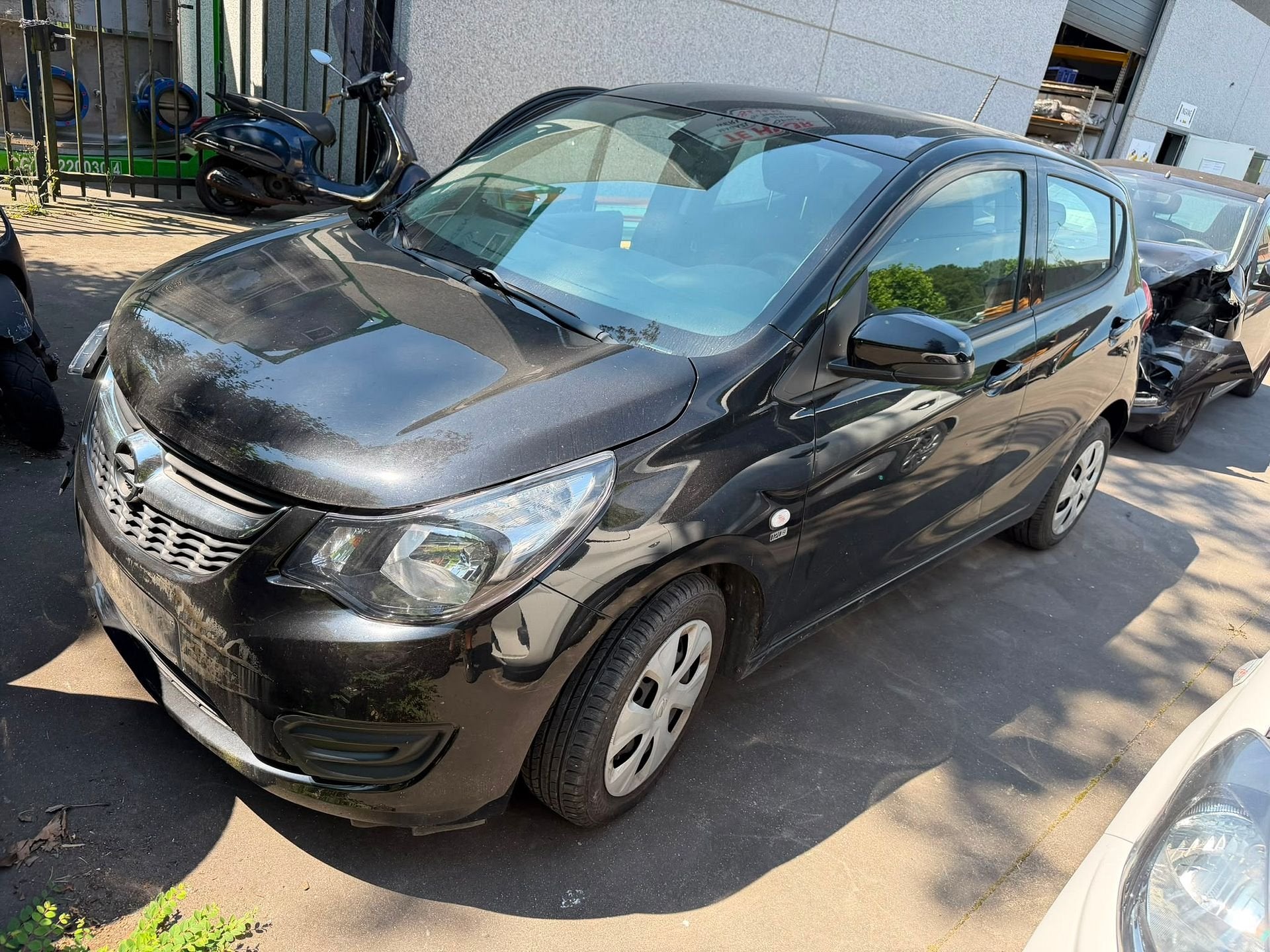 Opel Karl, Autos : Divers, Voitures accidentées, Essence, Noir