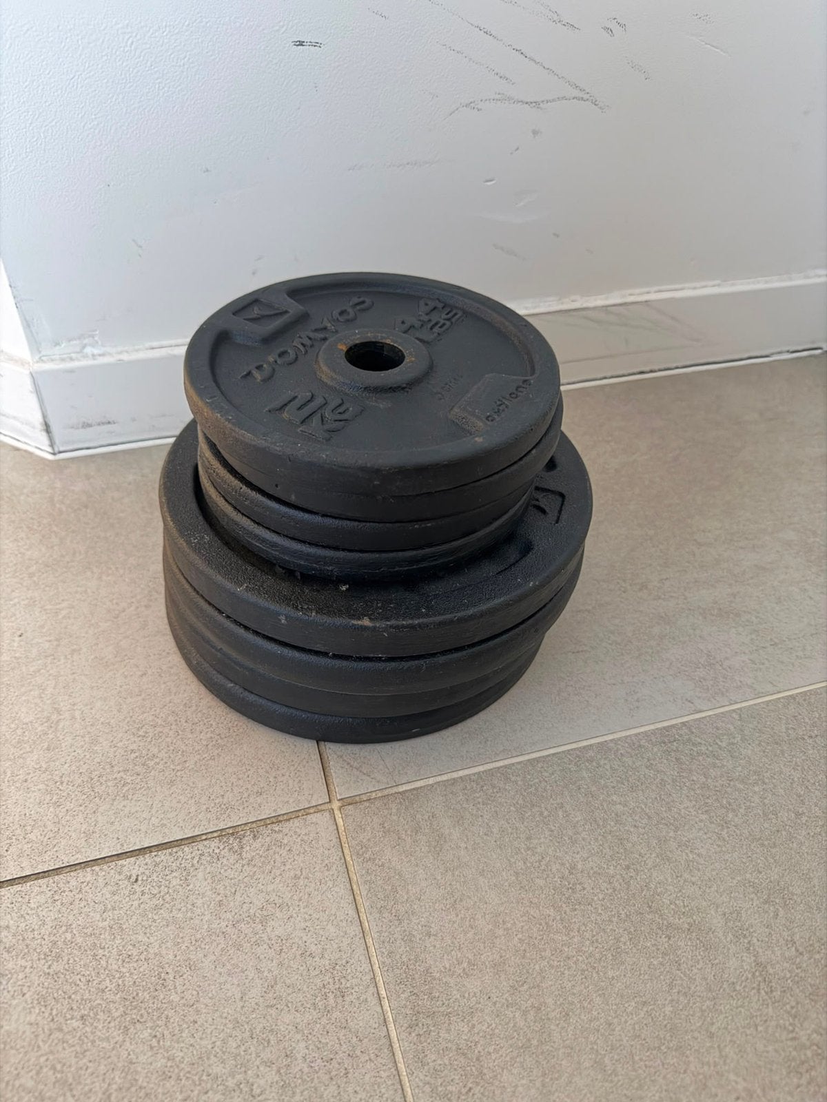 Gewichten, Sport en Fitness, Fitnessmaterialen, Ophalen, Gebruikt, Armen, Overige typen