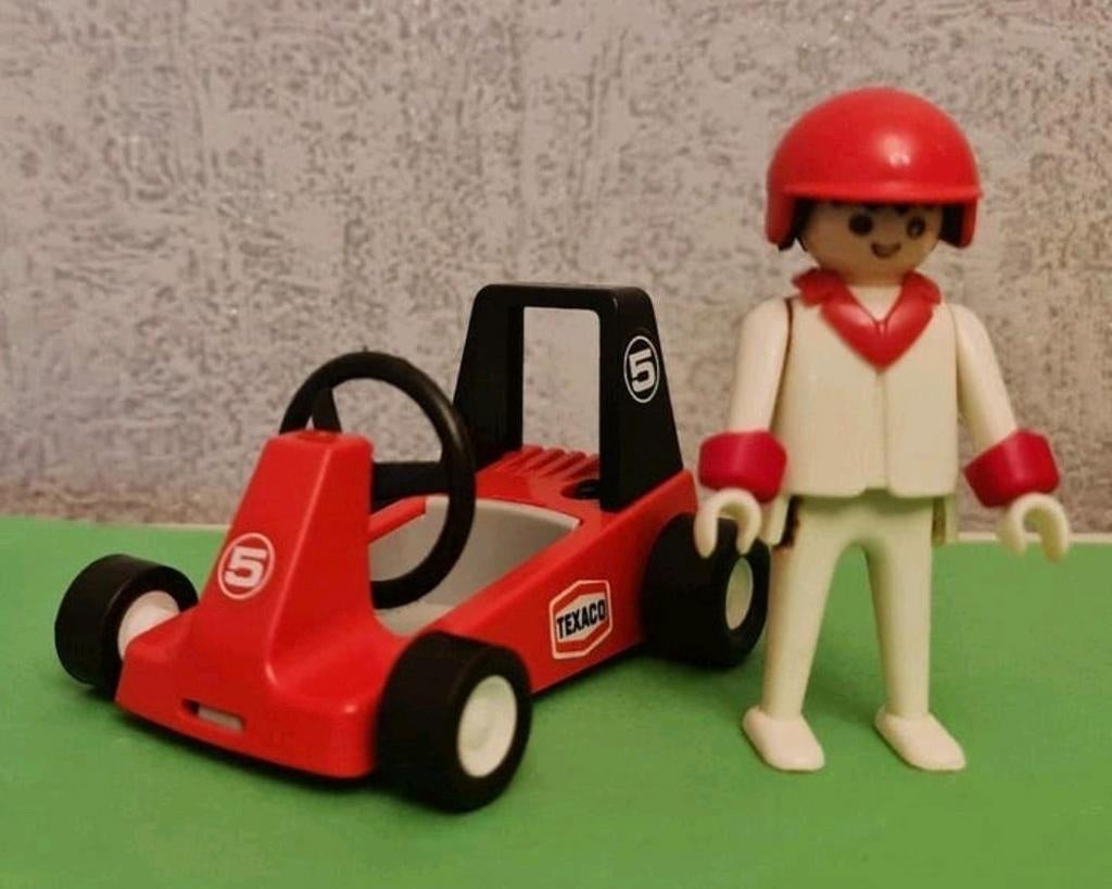Vintage playmobil 3575 : Go kart, Ophalen of Verzenden