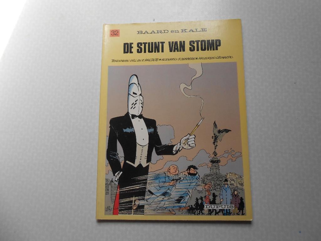 baard en kale 32 De stunt van Stomp 1984 1ste druk., Boeken, Eén stripboek, Nieuw, Ophalen of Verzenden, Will/Desberg