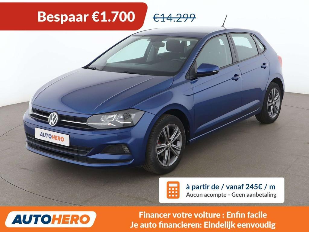 Volkswagen Polo 1.0 Comfortline (bj 2019), Auto's, Voorwielaandrijving, Stof, Gebruikt, https://public.car-pass.be/vhr/91a571cf-2a5e-4f2d-99f2-c0e08e43b151