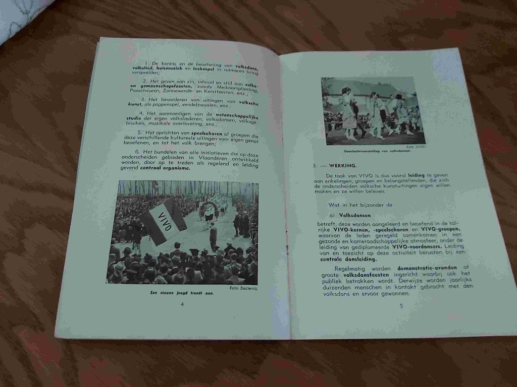 VNV Bezetting Duitsland Muziek Dans VIVO Film Theater 1942, Verzenden, 1940 tot 1960, Tijdschrift