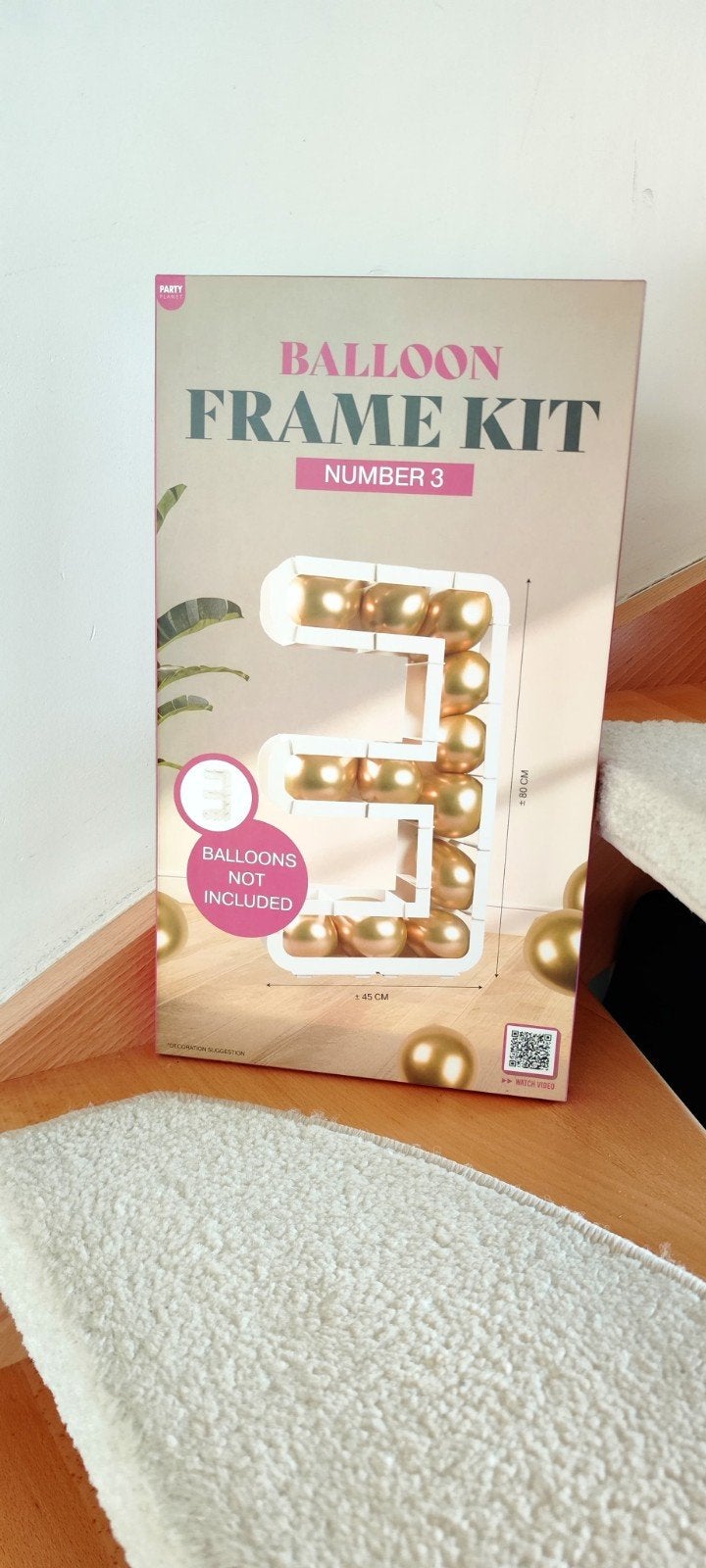 Party Balloon Frame Kit 80cm hoog en 45 cm

breed, Enfants & Bébés, Chambre d'enfant | Aménagement & Décoration, Enlèvement ou Envoi