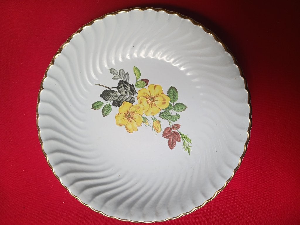 Sierschotel, Vintage, Gebruikt, Meerkleurig, Ophalen of Verzenden
