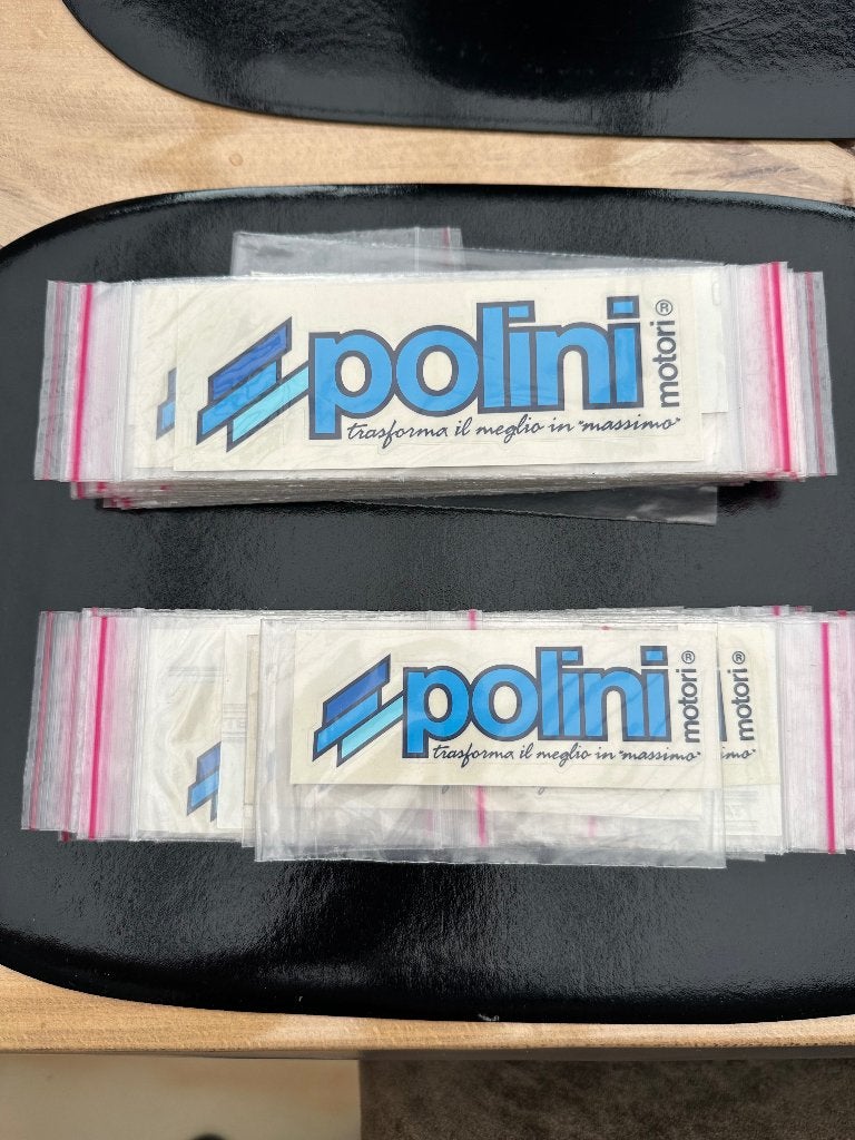 Stickers polini, Ophalen, Nieuw, Auto of Motor