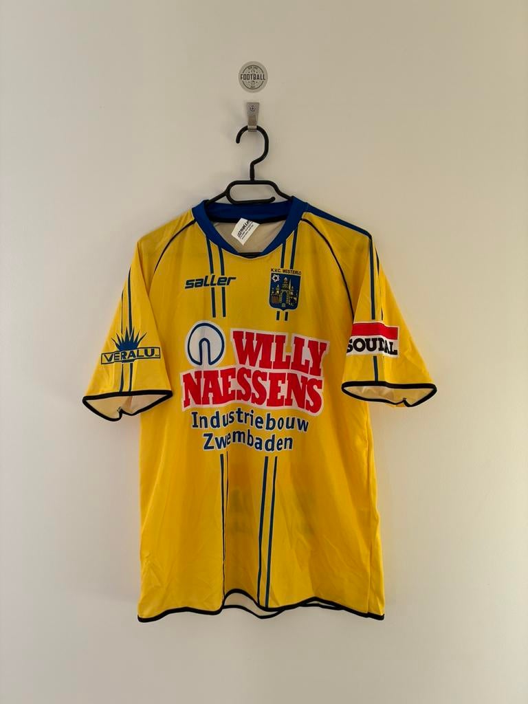 Voetbalshirt KVC Westerlo maat L, Verzamelen, Ophalen of Verzenden, Zo goed als nieuw, Shirt