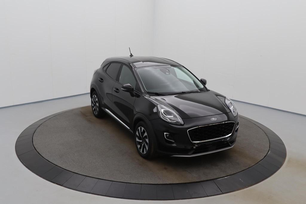Ford Puma Titanium, Auto's, Ford, Voorwielaandrijving, Stof, Zwart, 665 kg