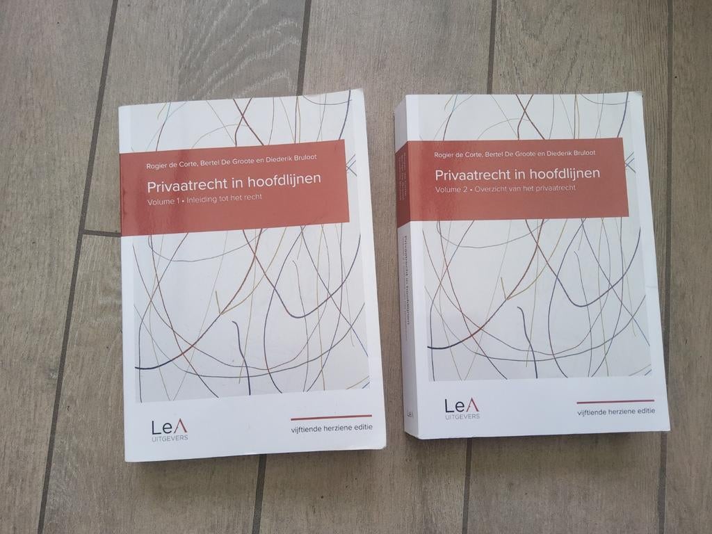 Privaatrecht in hoofdlijnen, Boeken, Studieboeken en Cursussen, Ophalen of Verzenden