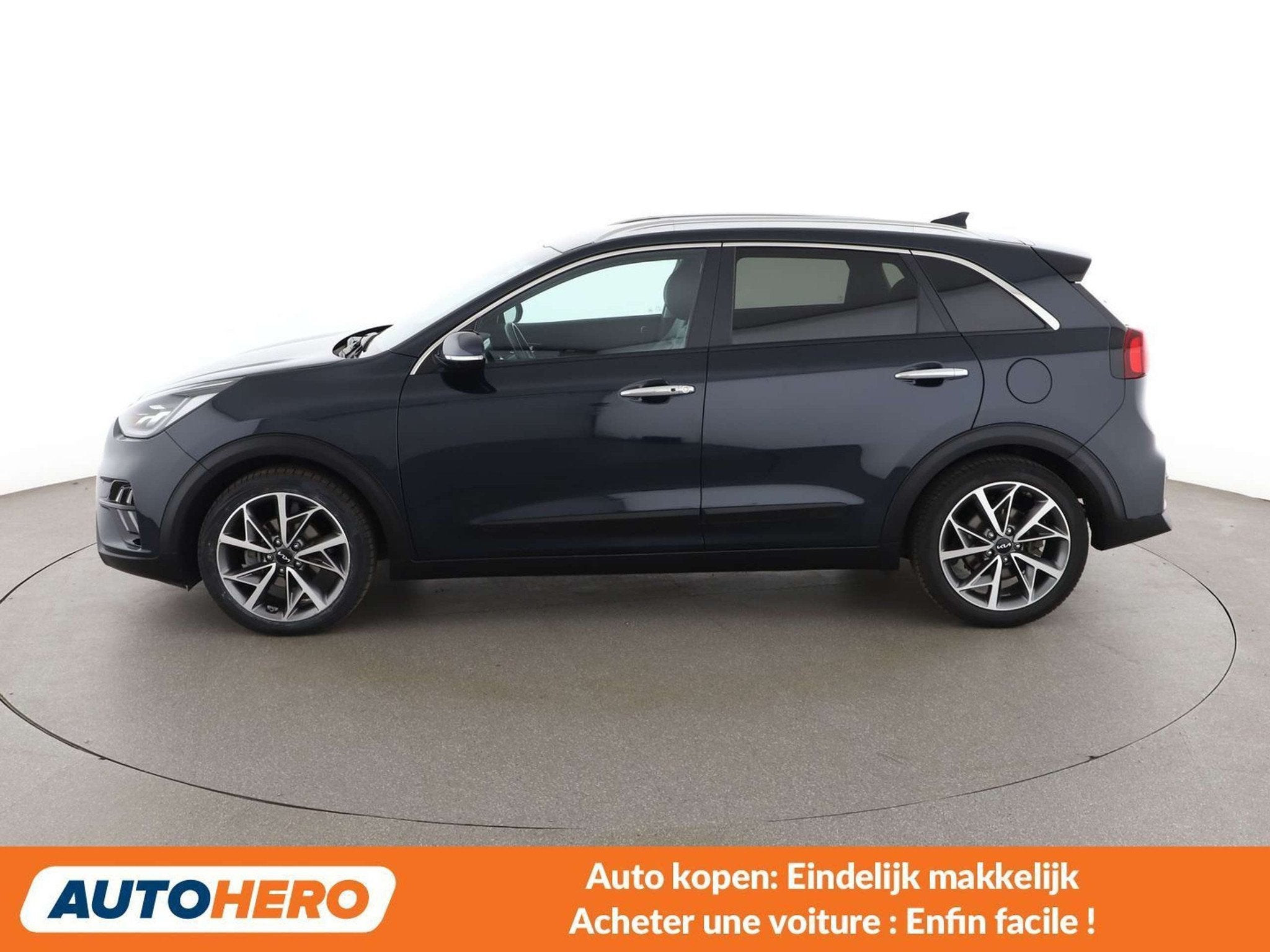 Kia Niro 1.6 Hybrid Spirit (année de construction 2021), Autos, Cuir, Achat, Euro 6, Noir