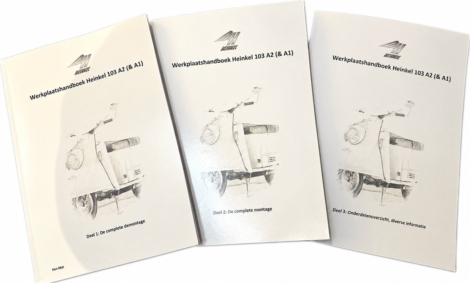 Werkplaatshandboeken Heinkel Tourist 103 A1 & A2, Verzenden