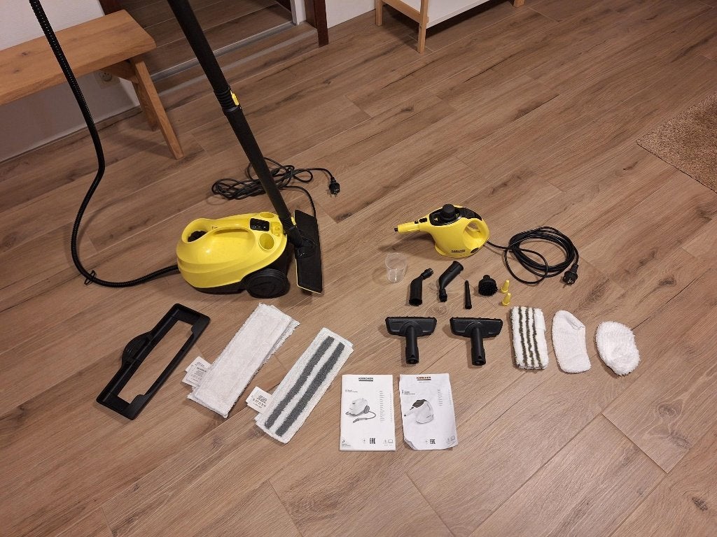 stoomreiniger Karcher, Electroménager, Enlèvement, Comme neuf, Nettoyeur à vapeur