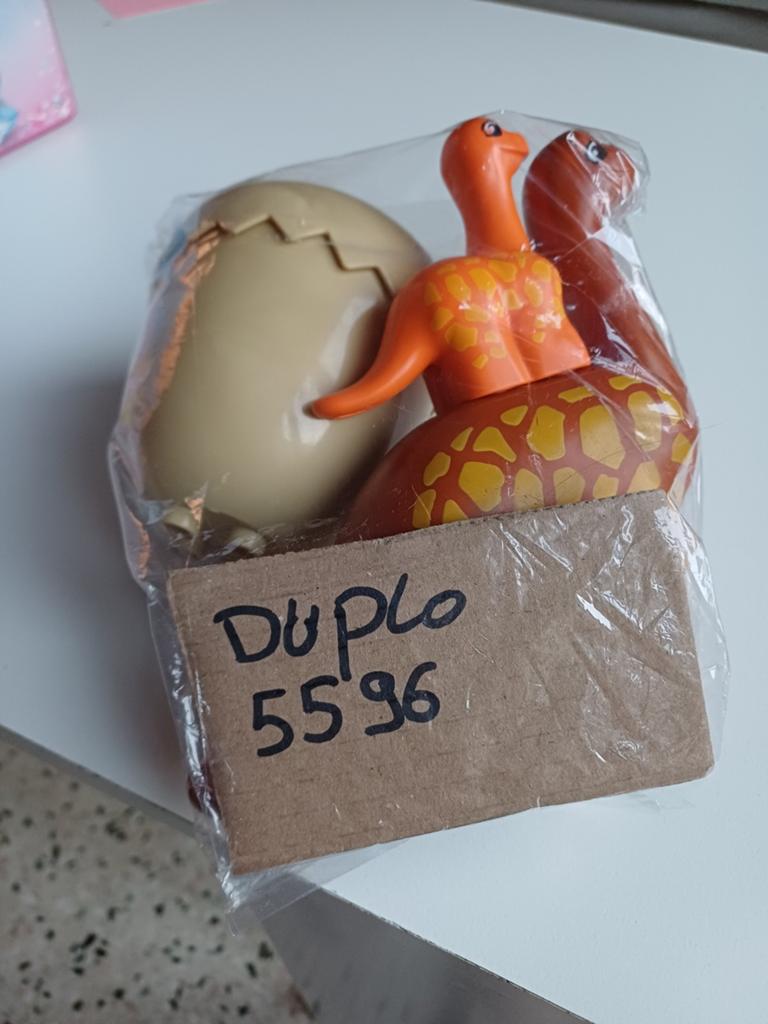 Lego duplo dino set 5596, Ophalen, Gebruikt, Jurassic World, Compleet