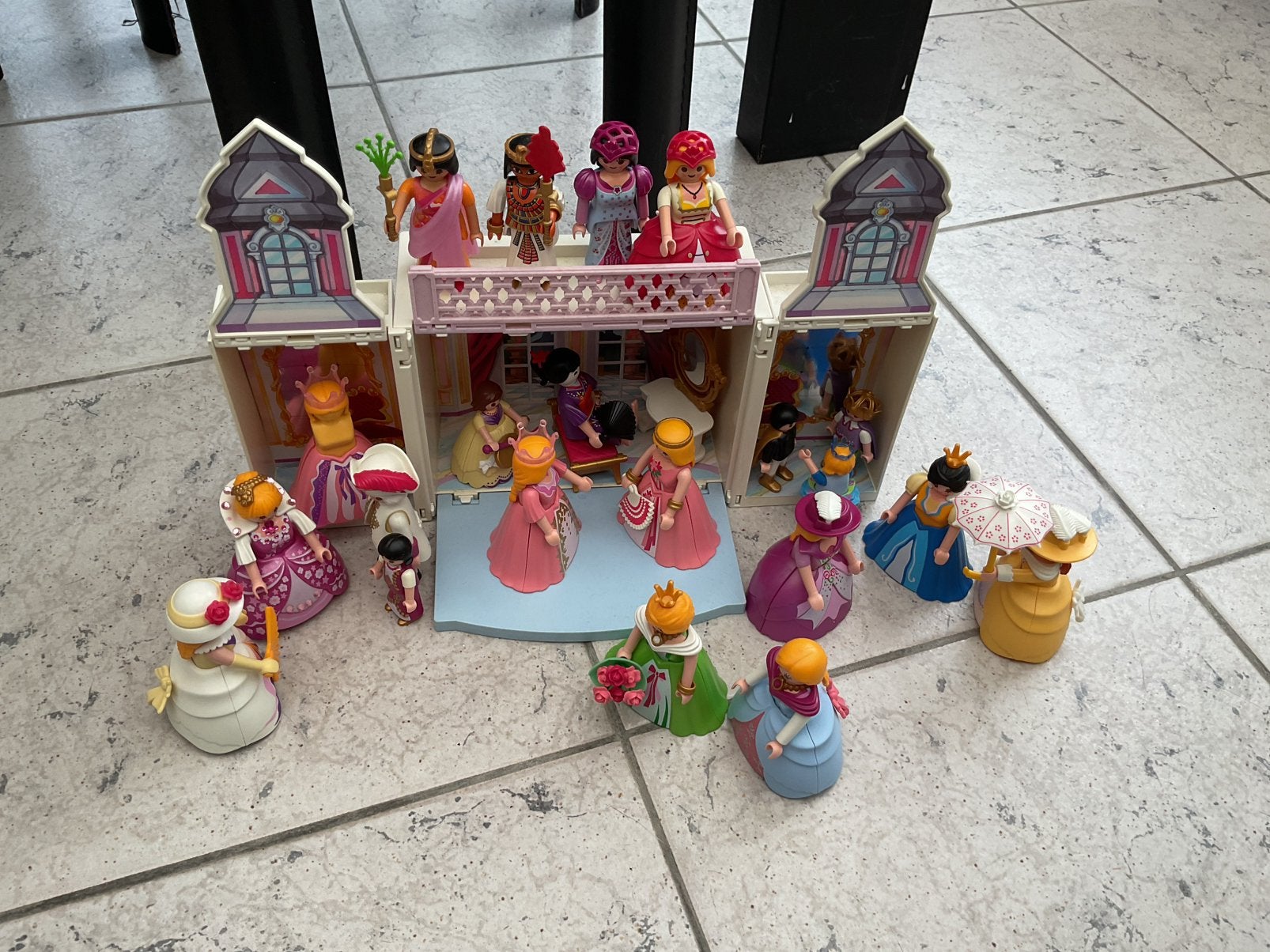 Grand ensemble des princesses dans un château à emporter, Enlèvement ou Envoi, Comme neuf, Princess