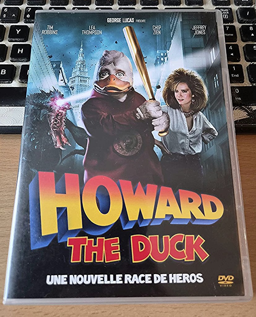 DVD Howard The Duck, Cd's en Dvd's, Ophalen, Alle leeftijden, Zo goed als nieuw, Familie / kinderen