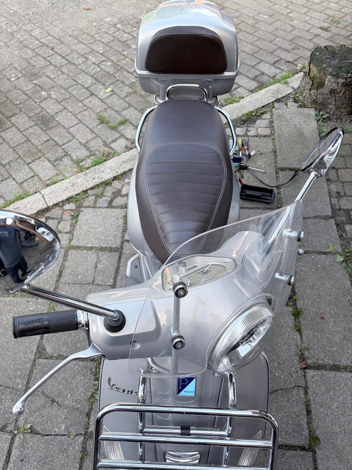Scooter Vespa 125 cc + aanhangwagen, Ophalen, Gebruikt, Vespa