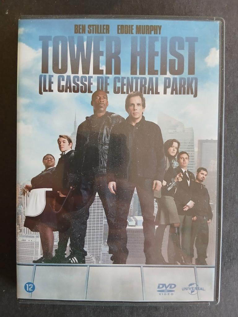 Tower heist (2011) Ben Stiller, Eddie Murphy, Vanaf 12 jaar, Ophalen of Verzenden, Zo goed als nieuw, Actiekomedie