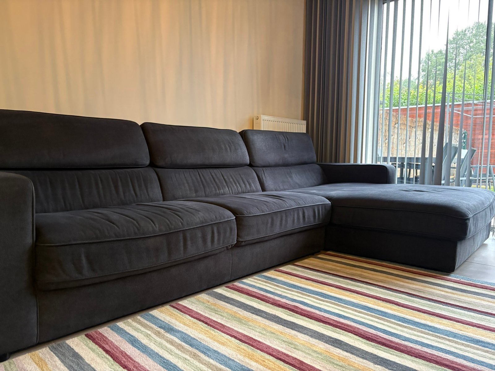 Hoeksalon, Huis en Inrichting, Ophalen, Gebruikt, Stof, Modern