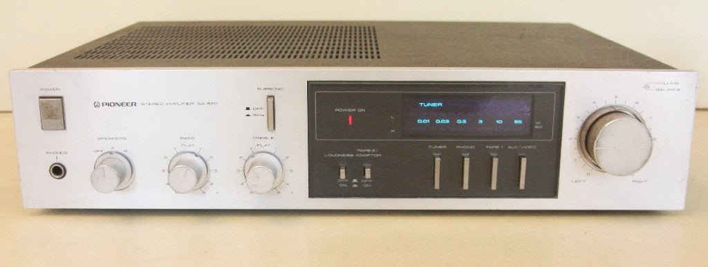 Pioneer SA-520 Versterker / 140 Watts / Made In Japan, Audio, Tv en Foto, Ophalen of Verzenden, Zo goed als nieuw, Pioneer