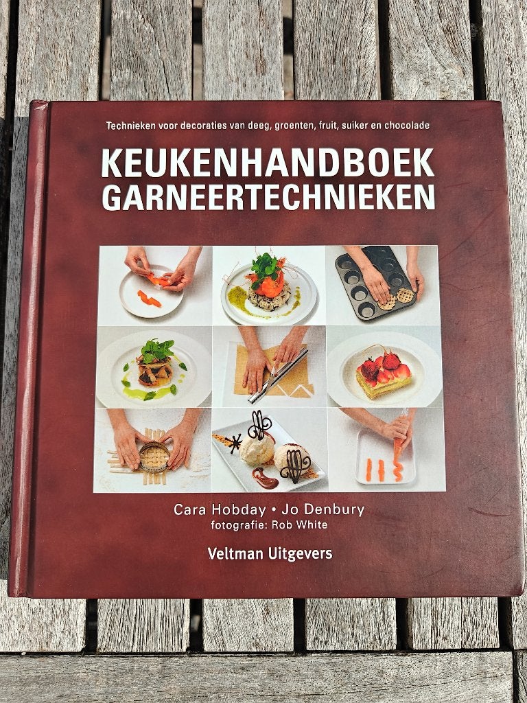 Keukenhandboek garneertechnieken, Boeken, Ophalen, Cara Hobday, Overige typen, Zo goed als nieuw