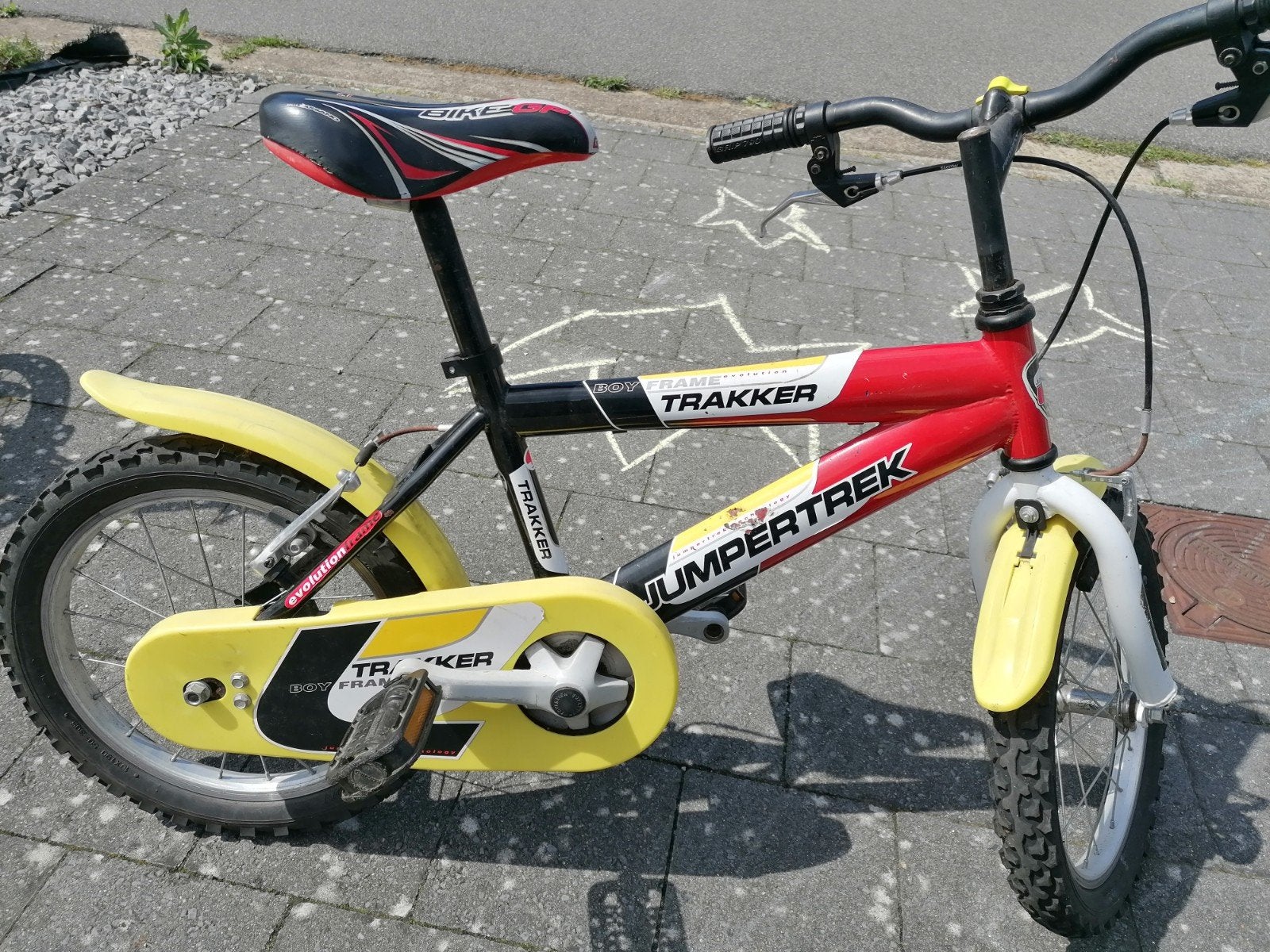 Jongensfiets te koop, Ophalen