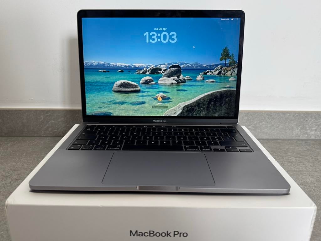 MacBook Pro 13” M1, Computers en Software, MacBook Pro, 256 GB, 8 GB, 13 inch