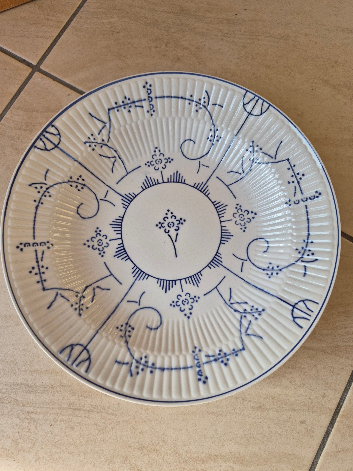 6 assiettes profondes Boch Copenhague, Enlèvement