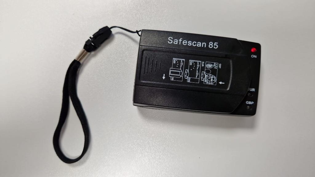 Valsgelddetector Safescan 85, Zakelijke goederen, Kantoor en Winkelinrichting | Kassa's en Betaalsystemen, Ophalen