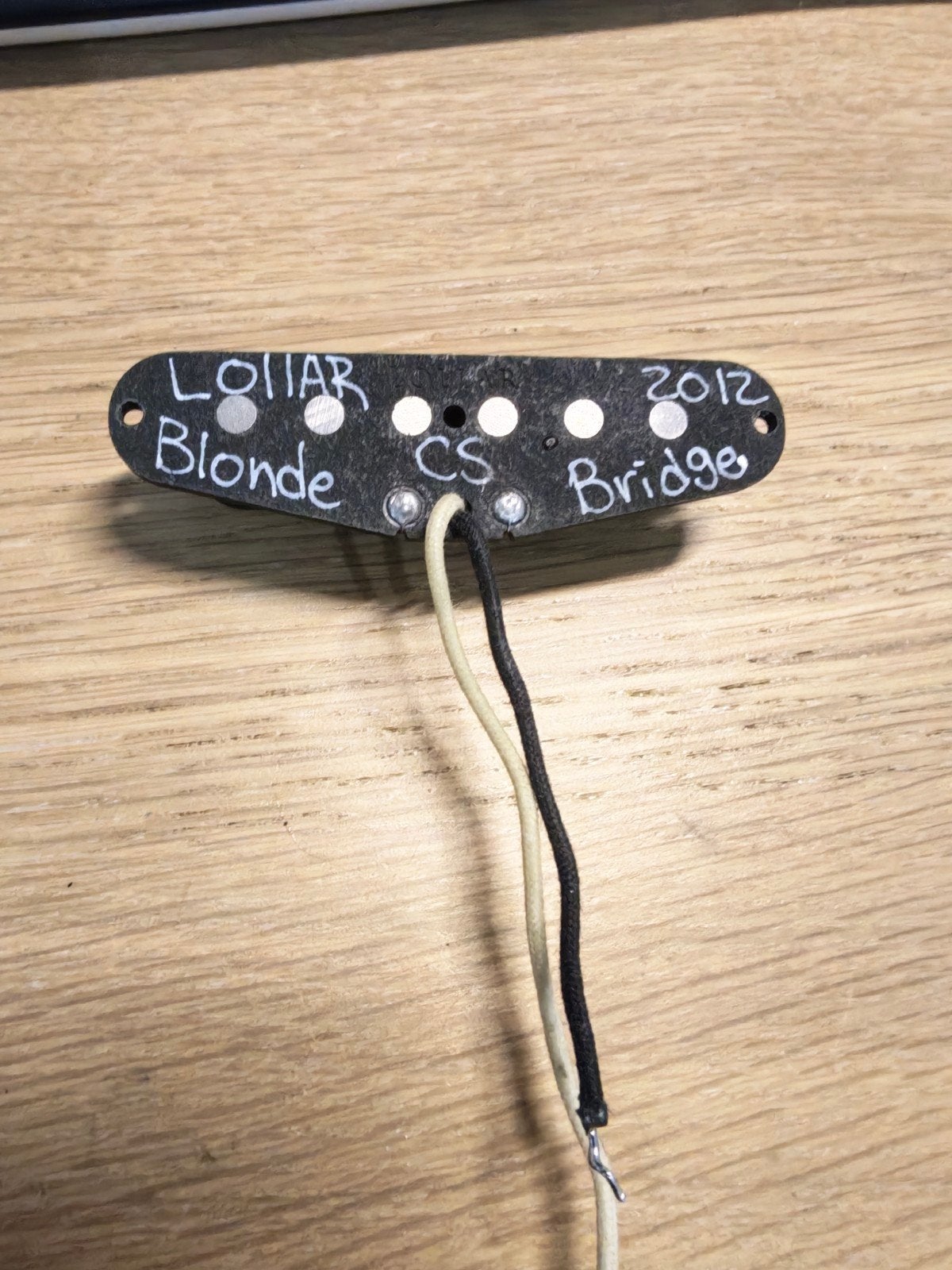 Lollar Blonde - Stratocaster bridge pickup, Ophalen of Verzenden, Gebruikt, Elektrische gitaar