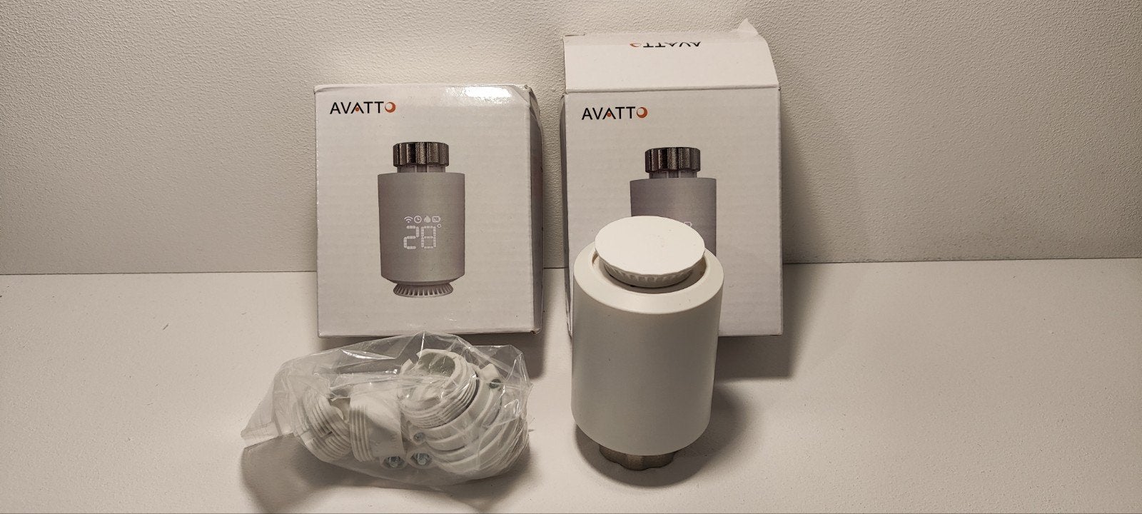2x Vannes thermostatiques connectées Avatto Tuya - Neuf, Enlèvement ou Envoi, Neuf, Radiateur