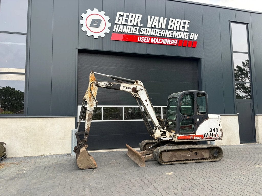 Bobcat 341 graafmachine/midigraver (bj 2006), Graafmachine