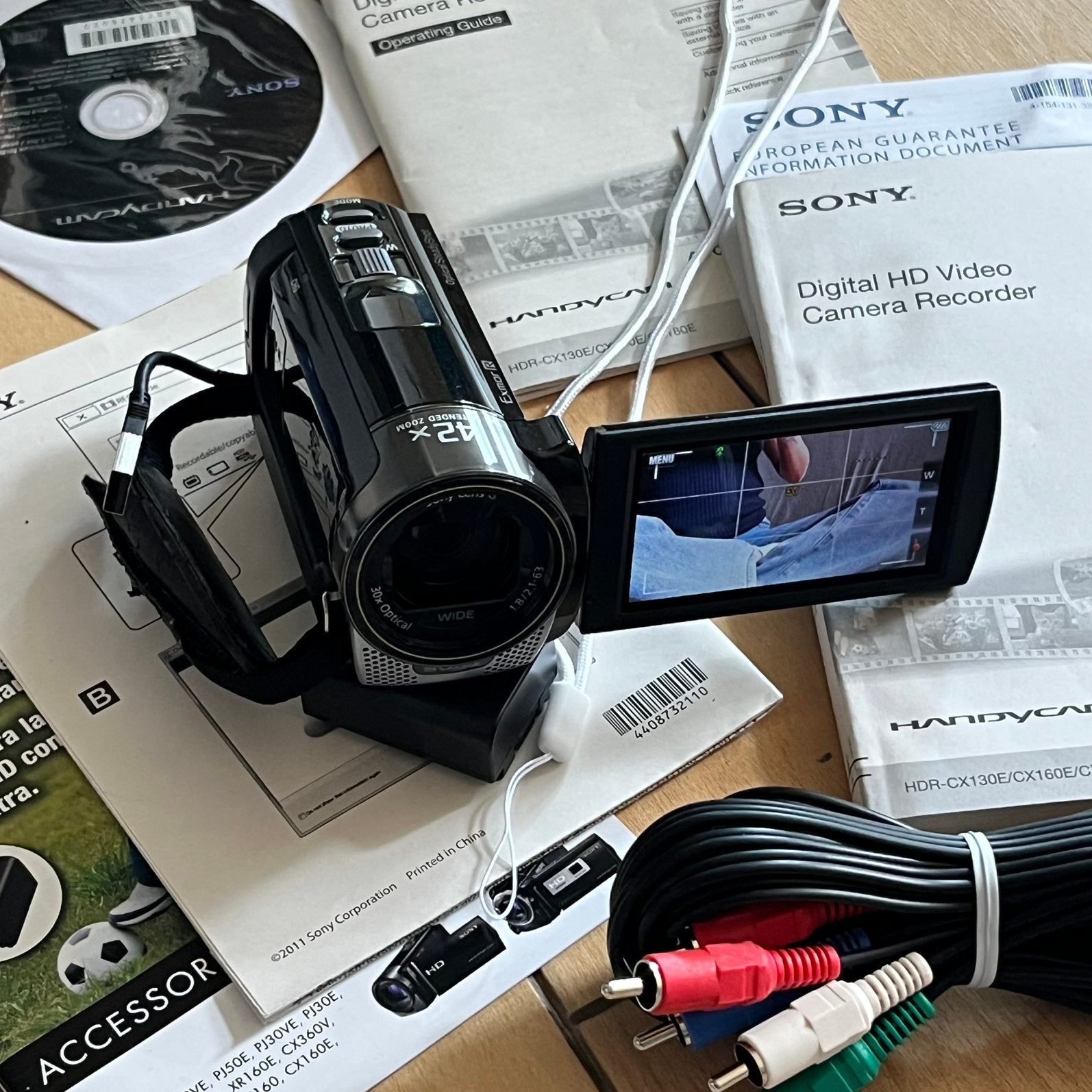 Sony Recording camera, TV, Hi-fi & Vidéo, Caméscopes numériques, Carte mémoire, Enlèvement ou Envoi, Caméra, Comme neuf
