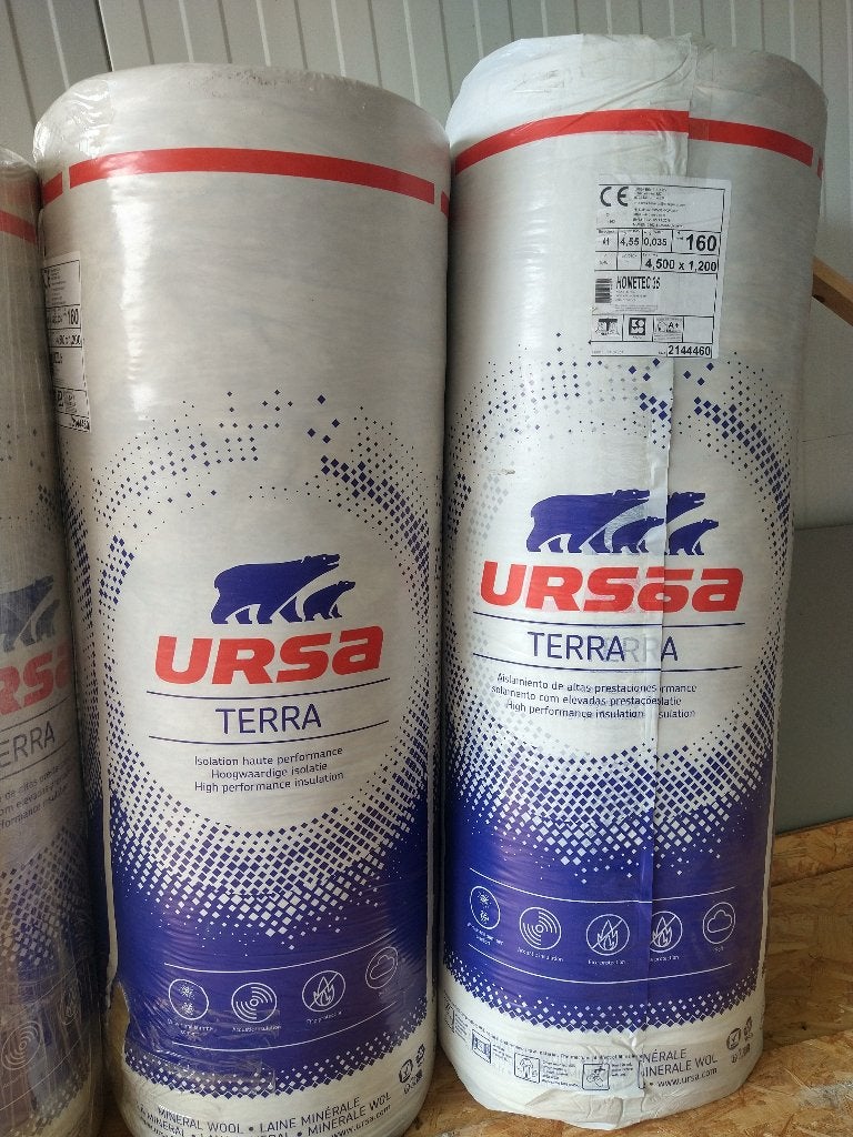 Isolatie Ursa Hometec 35-160mm 4500x1200 5.4m² + Gratis, Ophalen, Nieuw, Vloerisolatie