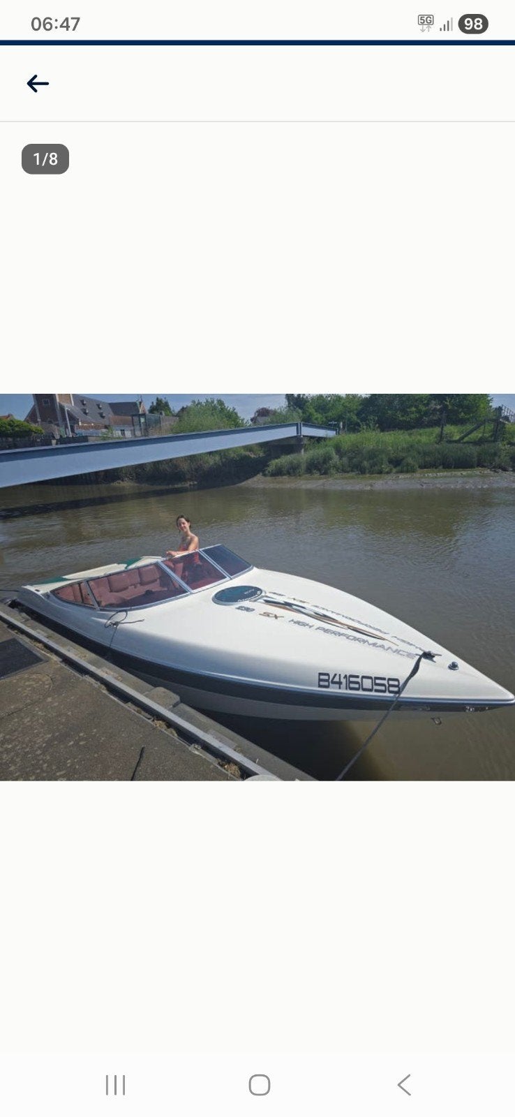 stingray 230sx  kopen/ruilen, Watersport en Boten, Ophalen
