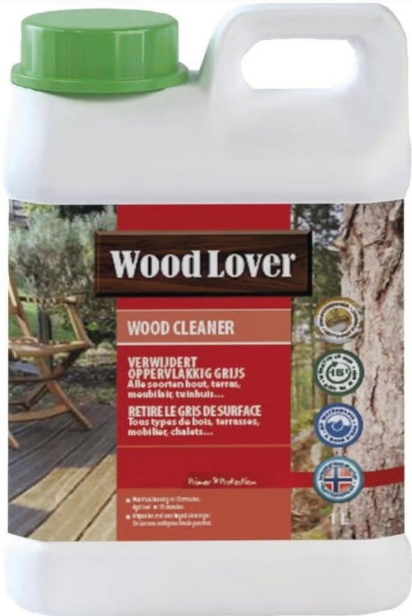 Krachtige reiniger voor (tuin)hout van Wood Lover, Minder dan 5 liter, Ophalen, Nieuw