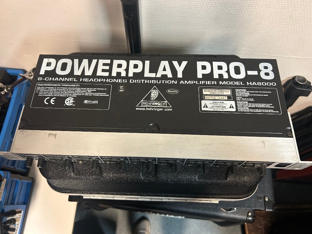 Behringer Powerplay Pro-8 HA8000, Ophalen, Gebruikt, Volume