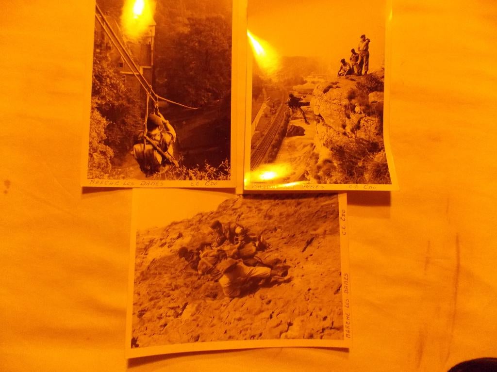 3 photos | Marche les Dames | CE CODO, Enlèvement ou Envoi, Armée de terre, Photo ou Poster
